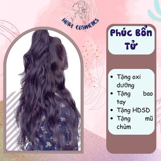 Combo thuốc nhuộm tóc phúc bổn tử nhuộm tại nhà tặng oxi và găng tay