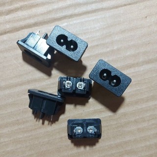 10c rắc cắm nguồn cái 2 chân