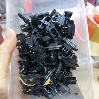 10c rắc cắm nguồn cái 2 chân