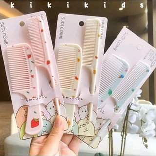 Set 2 cái lược chải tóc, lược tạo kiểu nhỏ gọn tiện lợi