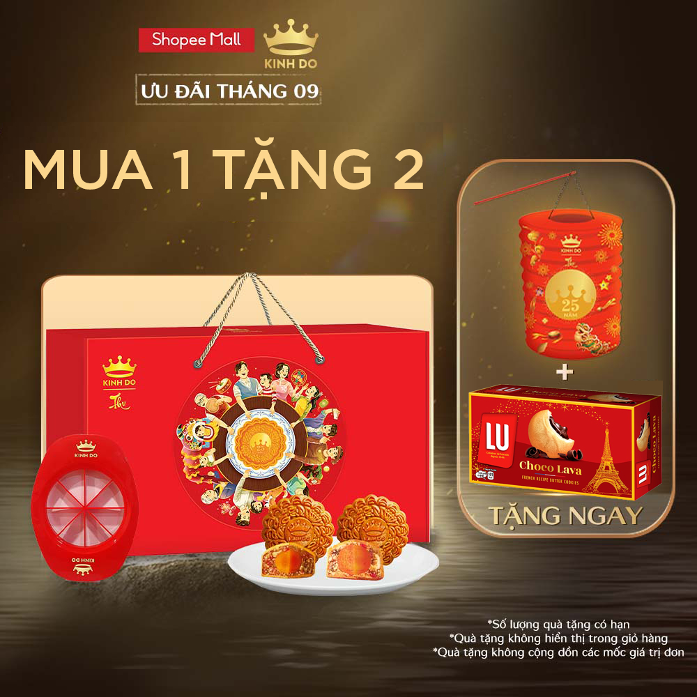 Hộp Bánh trung thu Kinh Đô Gắn Kết Phiên Bản Giới Hạn
