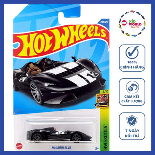 Xe mô hình hot wheels basic mclaren elva hct09.
