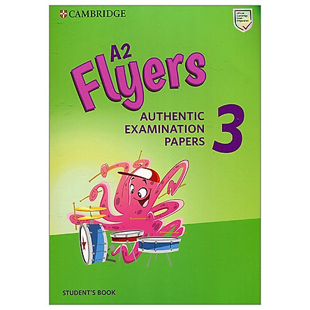 Cambridge English Flyers 123, bản to A4