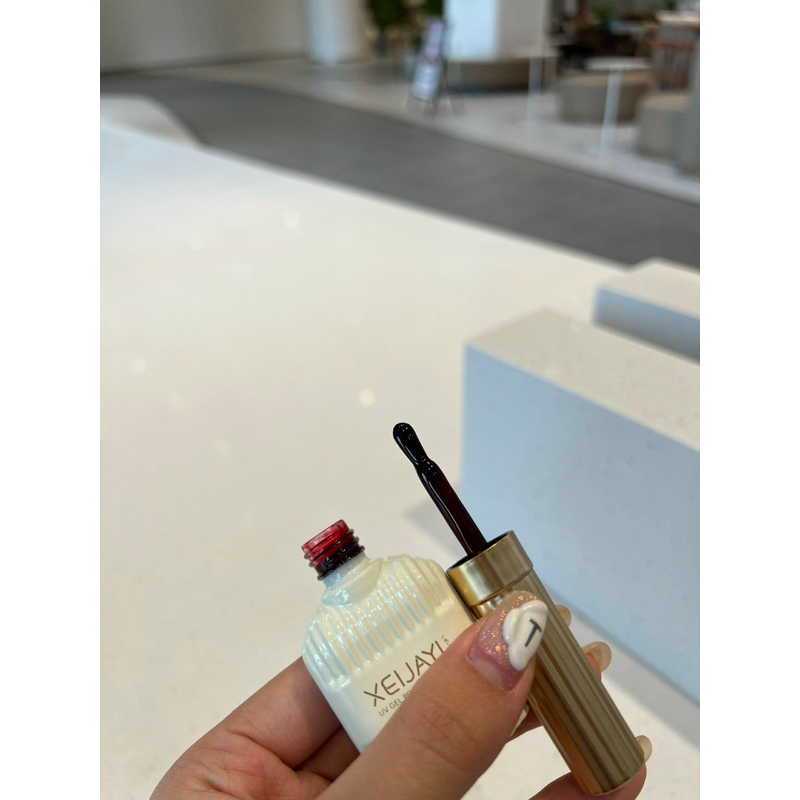 Sơn Gel thạch đỏ bóng kính seyei