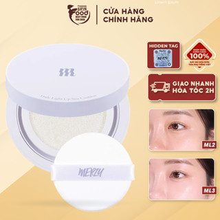  Kem Chống Nắng Dạng Cushion Nâng Tông Da Dưỡng Ẩm Merzy Daily Light Up Sun Cushion SPF50+ PA++++ 12g 