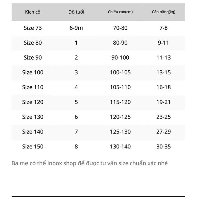 Set áo Hàn + quần jogger xịn xò từ 16-35kg