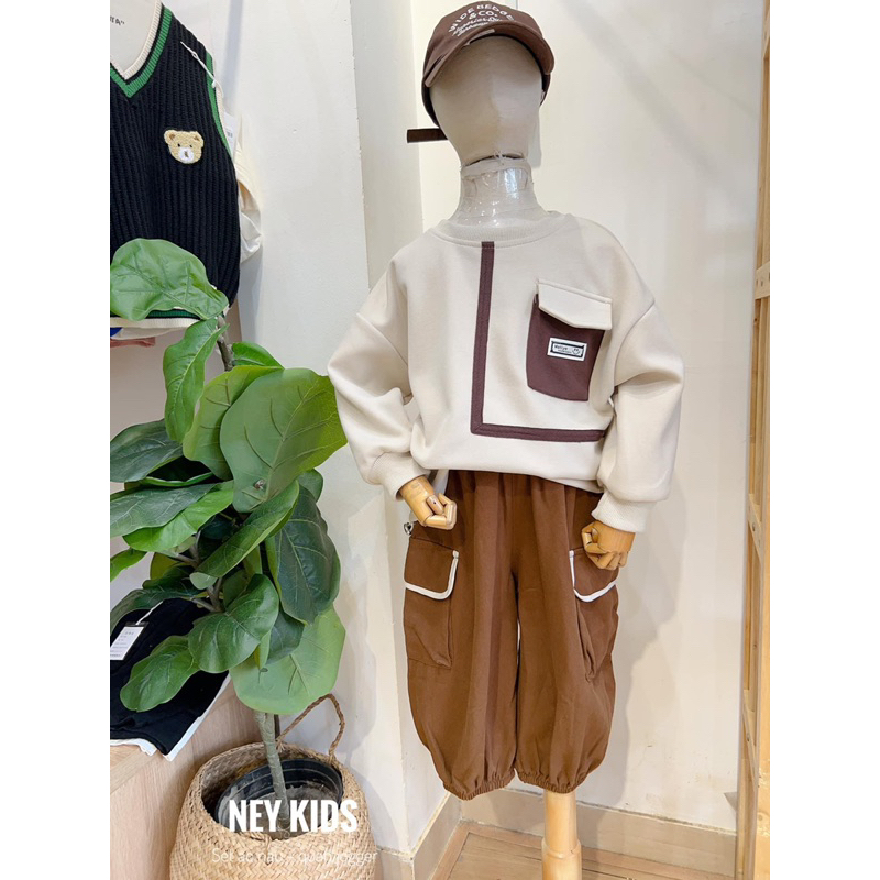 Set áo Hàn + quần jogger xịn xò từ 16-35kg