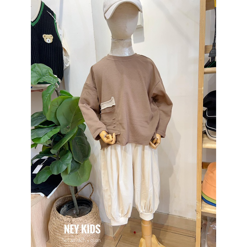 Set áo Hàn + quần jogger xịn xò từ 16-35kg