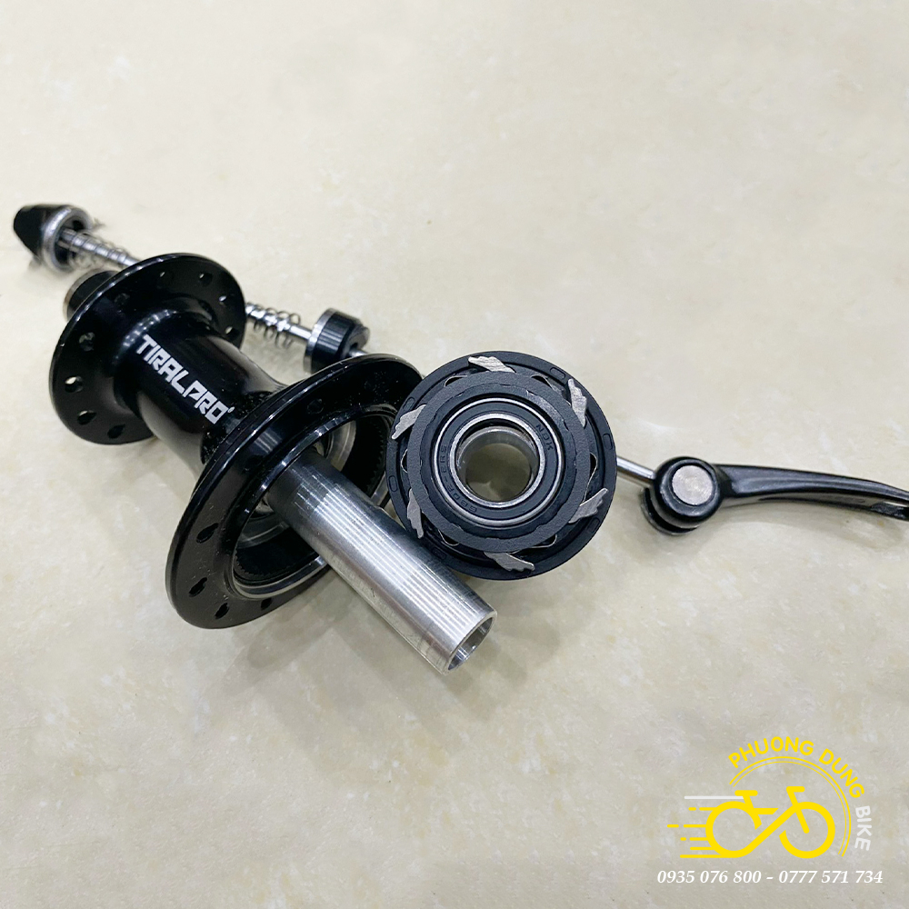 Moay ơ  Hub Sau xe đạp TIRALPRO 20 24 28 32 Lỗ - Phanh V