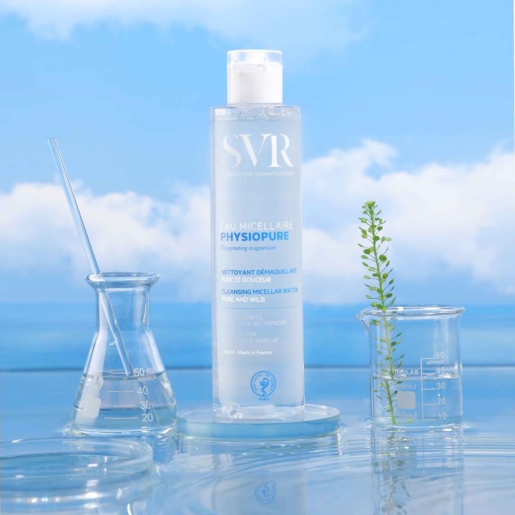Nước Tẩy Trang SVR Physiopure Eau Micellaire Dành Cho Mặt, Mắt Và Môi
