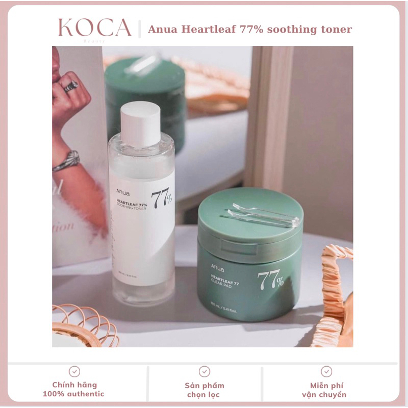 Toner Anua Heartleaf 77% Soothing 250ml