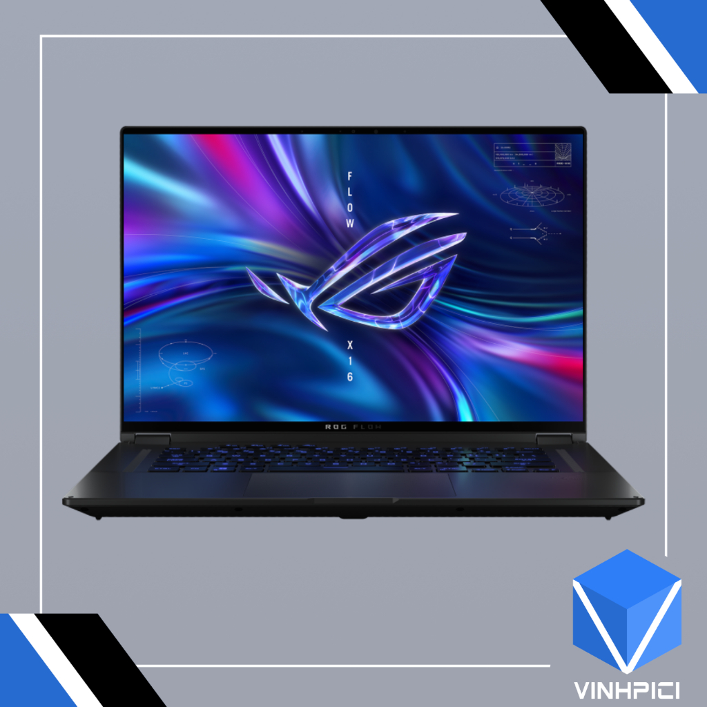 Laptop Asus ROG Flow X16 2023 GV601 (I9-13900H/ RTX 4060/ Ram 16GB/ SSD 1TB/ 16' QHD 165Hz MiniLED) | BigBuy360 - bigbuy360.vn