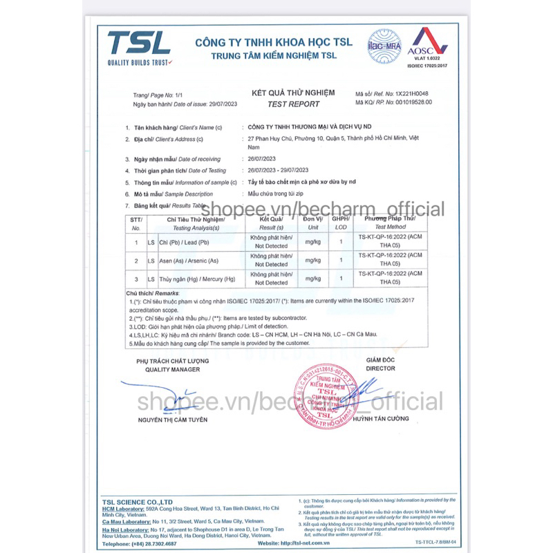 Túi 500g hạt tẩy bào chết body Mịn by ND