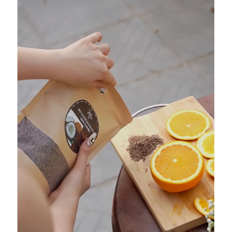 Túi 500g hạt tẩy bào chết body Mịn by ND