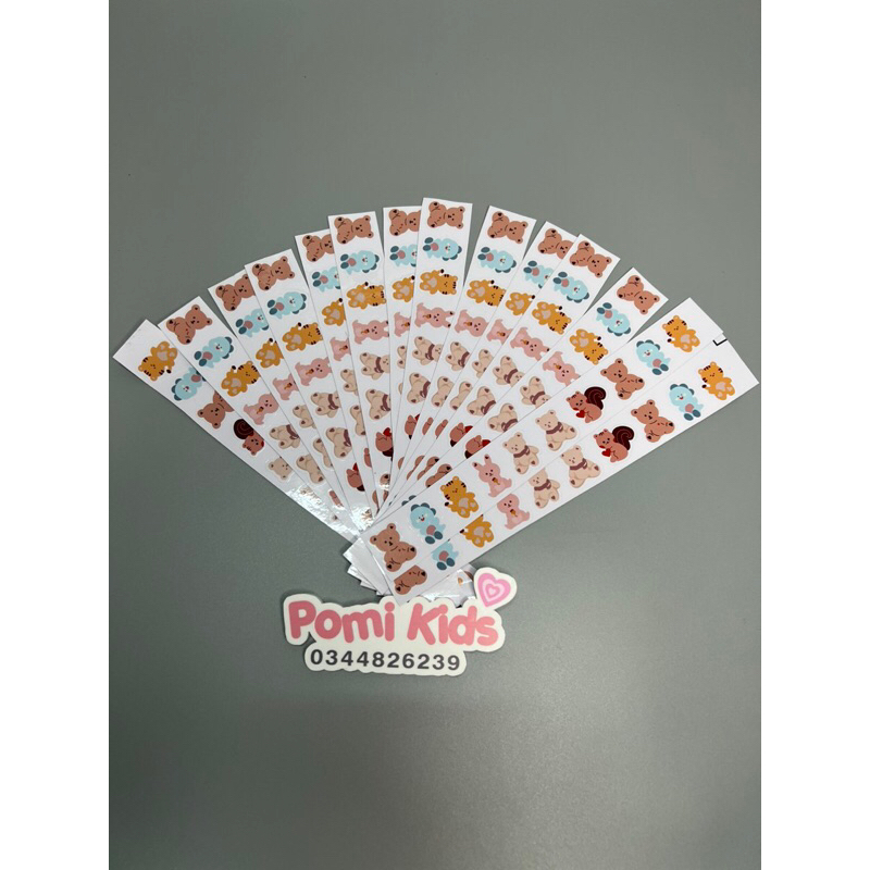 Siticker dán bình sữa chịu nhiệt, siêu dính bám chắc