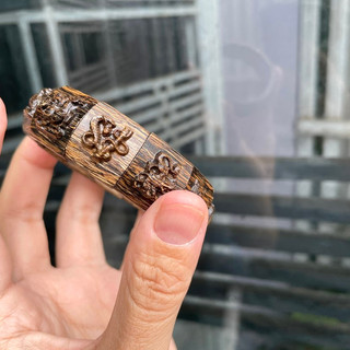 Vòng Tay Trầm Hương Khắc 12 Con Giáp Phong Thủy Cầu Tài, Cầu Lộc, Bình An - Trầm Sánh Chìm Lador Jewelry