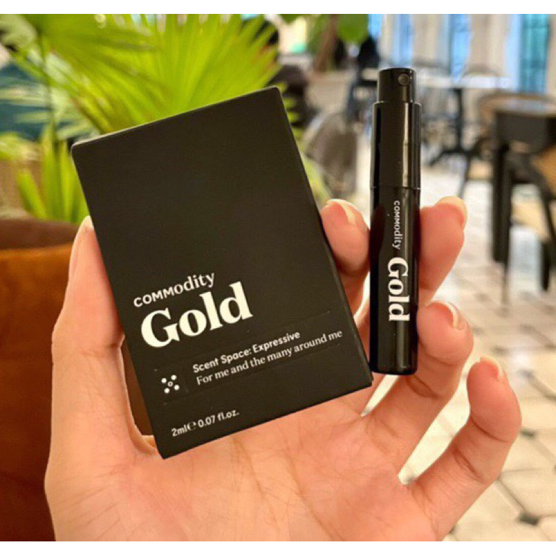 Vial mẫu thử nước hoa Commodity Milk, Gold Expressive Perfume Spray 2ml