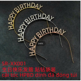 Bờm Happy birthday nhiều mẫu dễ thương