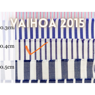 Vải thô sọc 100% coton mềm đẹp