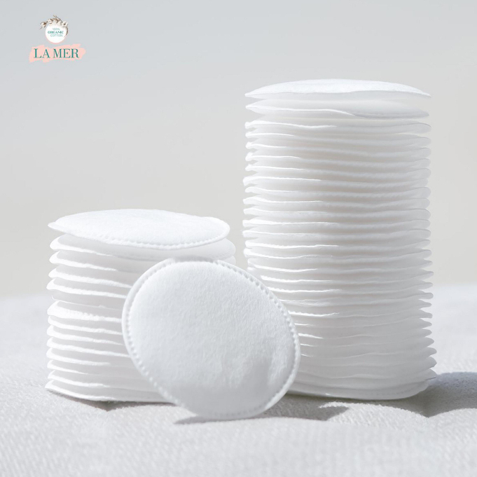 Bông Tẩy Trang LaMer 201 Miếng và 120 miếng 100% Bông Cotton Tự Nhiên