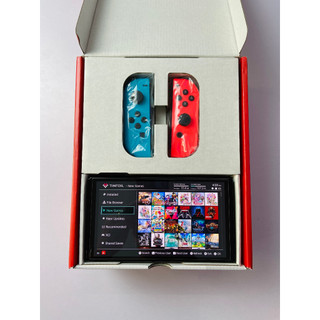 Máy Chơi Game Nintendo Switch OLED Hack Mod Chip Like New 99%