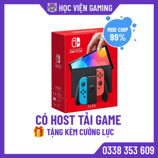 Máy Chơi Game Nintendo Switch OLED Hack Mod Chip Like New 99%
