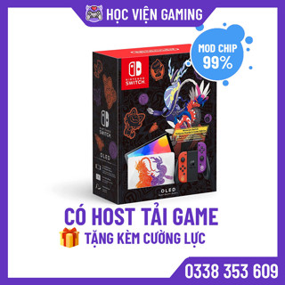 Máy Chơi Game Nintendo Switch OLED Hack Mod Chip Like New 99%