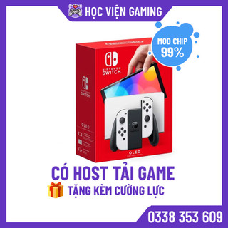 Máy Chơi Game Nintendo Switch OLED Hack Mod Chip Like New 99%