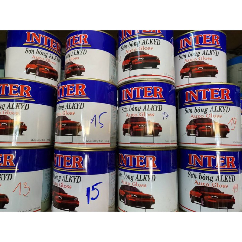 Sơn Dầu Vân Bông Inter  Chính Hãng Đại Lý MotoKieuMaiThànhĐạt