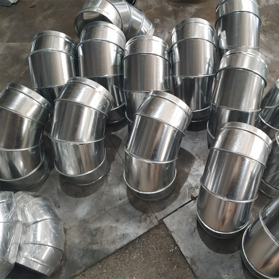 Cút nối ống gió tròn D100