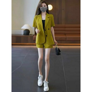 set vest đùi 3 món phong cách.