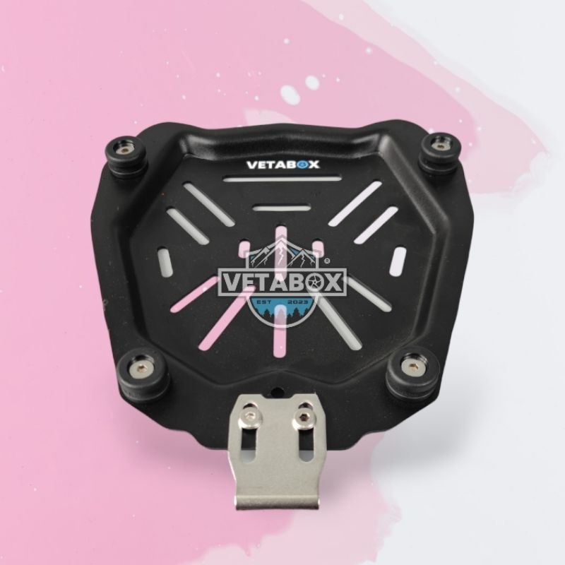 Đế thùng nhôm Vetabox - Tặng bộ ốc và pát gắn