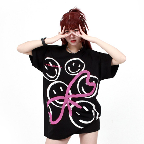 LOCAL BRAND Áo thun The Weird Phong Cách Unisex Form Rộng ATK784