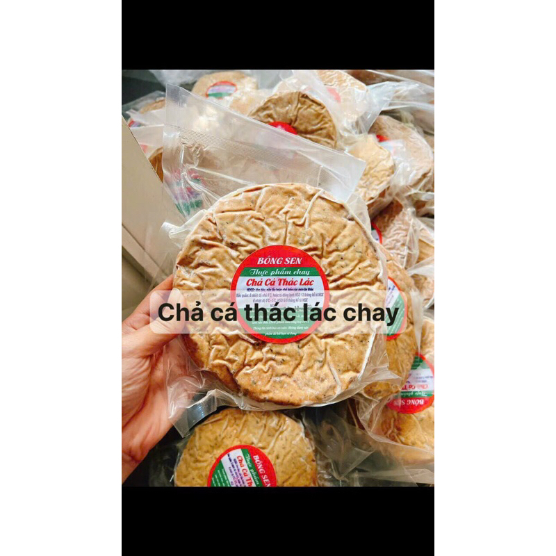Chả cá thác lác chay 500gr ( chi giao khu vực Tphcm) bánh tròn