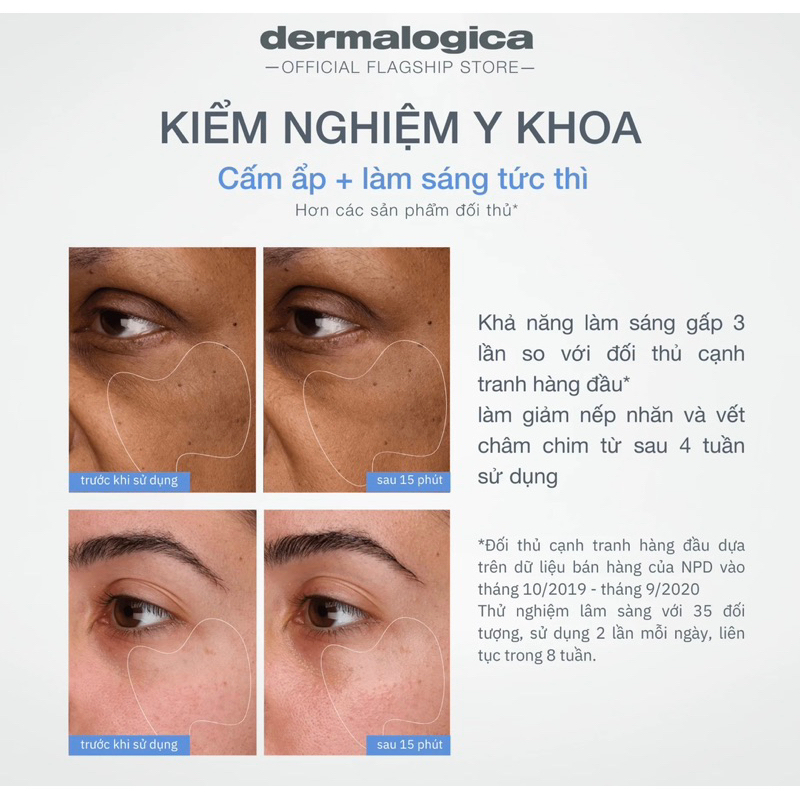 Kem Dưỡng Ẩm Làm Sáng Da Dermalogica size 7ml