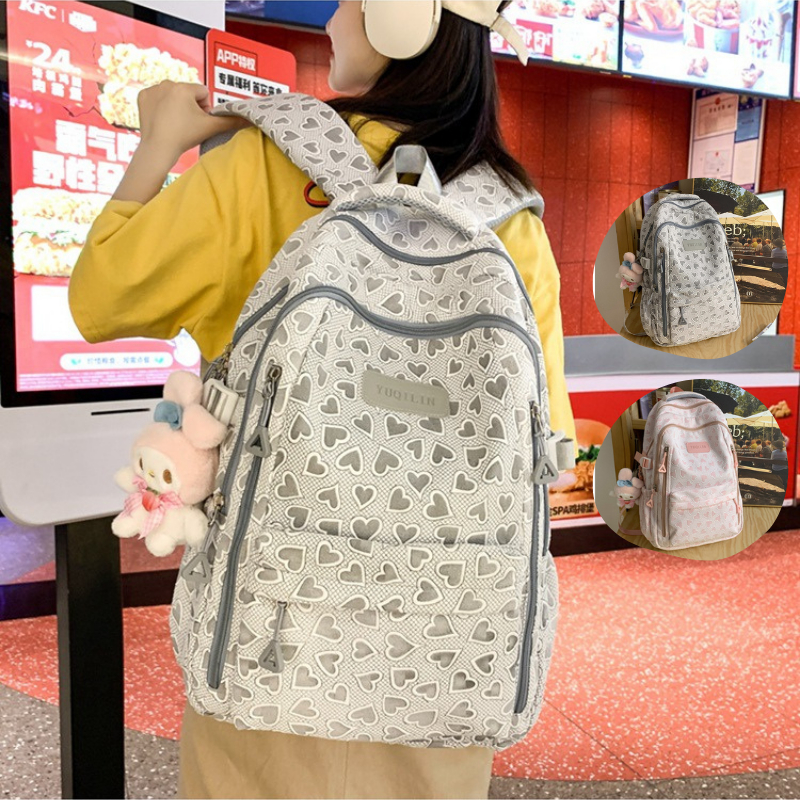 Balo học nữ đi học đi làm đi chơi xinh xắn thời trang ulzzang hàn quốc chất liệu mềm mại có nhiều ngăn chống nước NN43