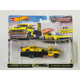 Hobby Store xe mô hình Hot Wheels Team Transport Custom 70 Chevy Nova - Horizon Hauler
