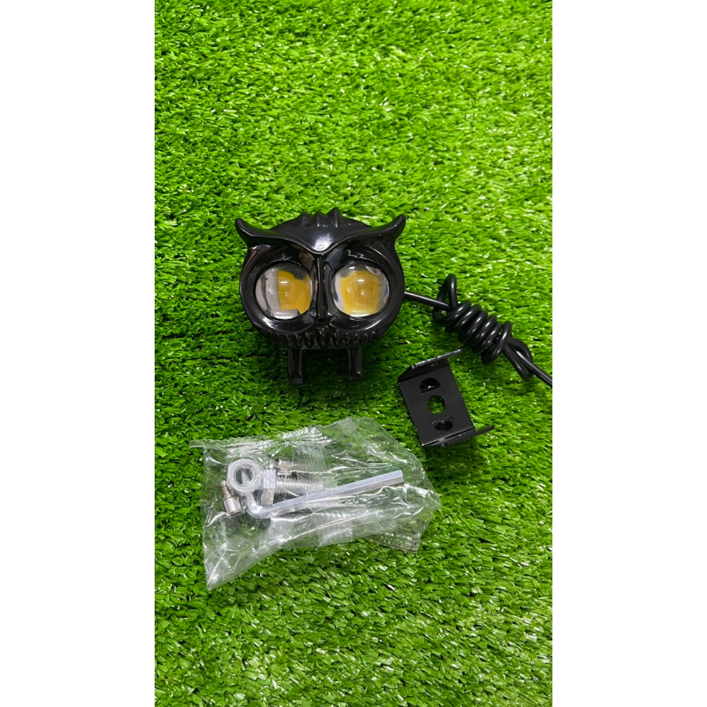 ĐÈN TRỢ SÁNG MẮT CÚ-VUÔNG 2 MÀU COS VÀNG PHA TRẮNG CHỐNG NƯỚC