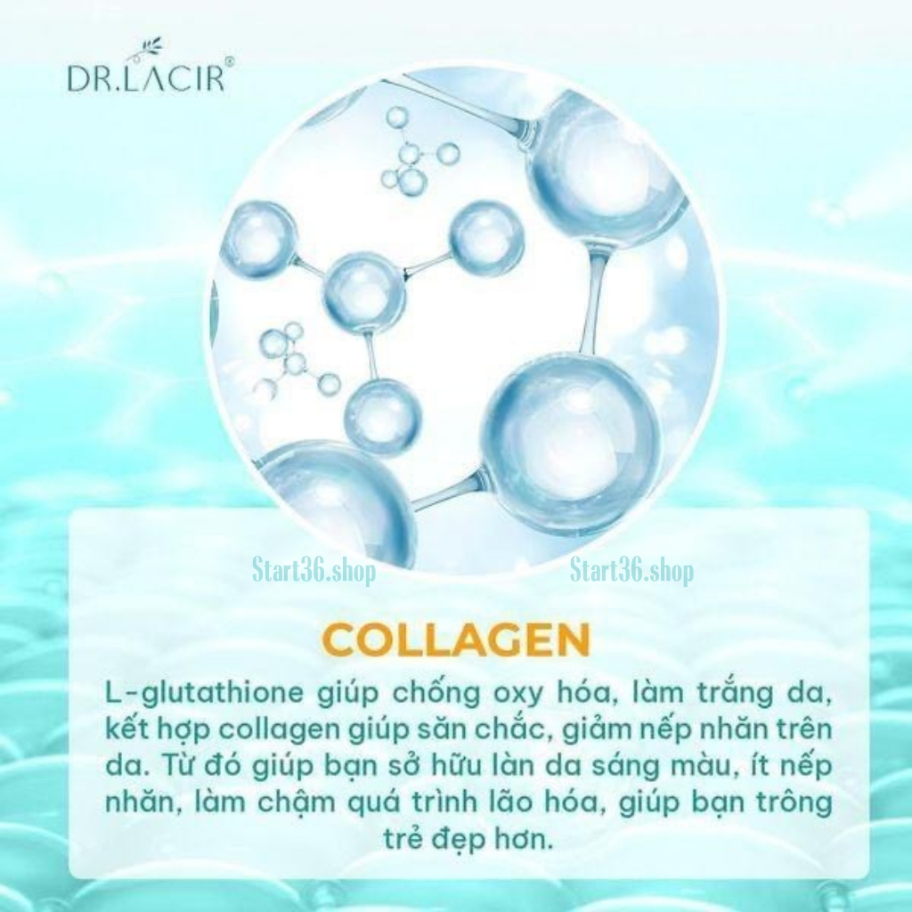 Viên uống trắng da glutathione 600 và viên uống lacir glutathione plus ngừa nám cải thiện nội tiết tố nữ hộp 30 viên