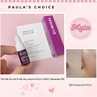 Mini 2ml - Serum dưỡng trắng, thu nhỏ lỗ chân lông Paula Choice Niacinamide 20% Treatment