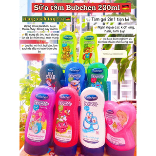 Sữa tắm gội xả Bubchen 230ml