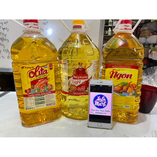 Dầu ăn Neptune Light chai 5l ( date mới )