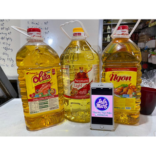 Dầu ăn Neptune Light chai 5l