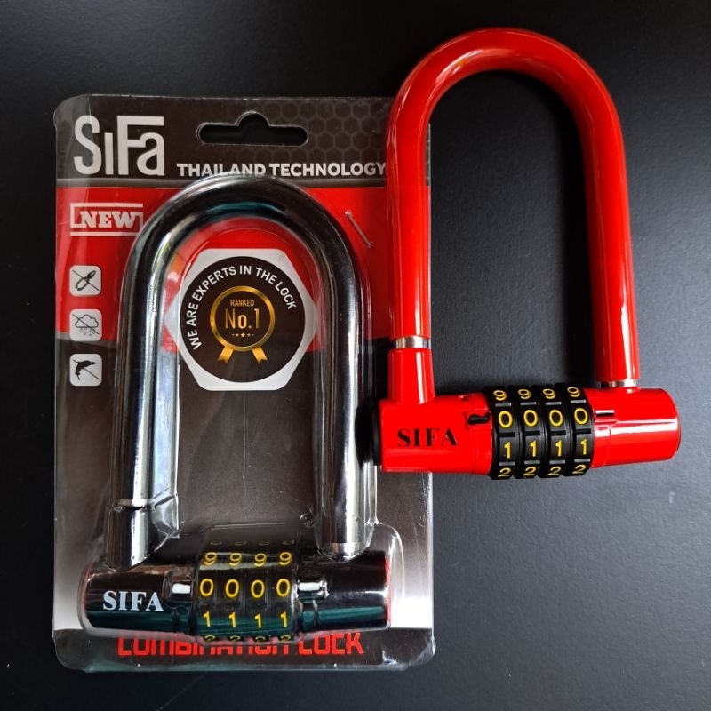 Khóa số chữ U khung gọng dài 1 tấc