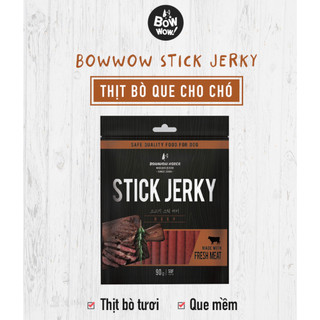 Stick Jerky Thịt Bò que dành cho chó bánh thưởng huấn luyện cho thú cưng