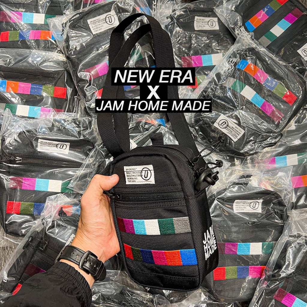 Túi Đeo Chéo Nam Nữ New Era Jame Home Made 1.7L Chuẩn Xuất Khẩu Full Tem Tag