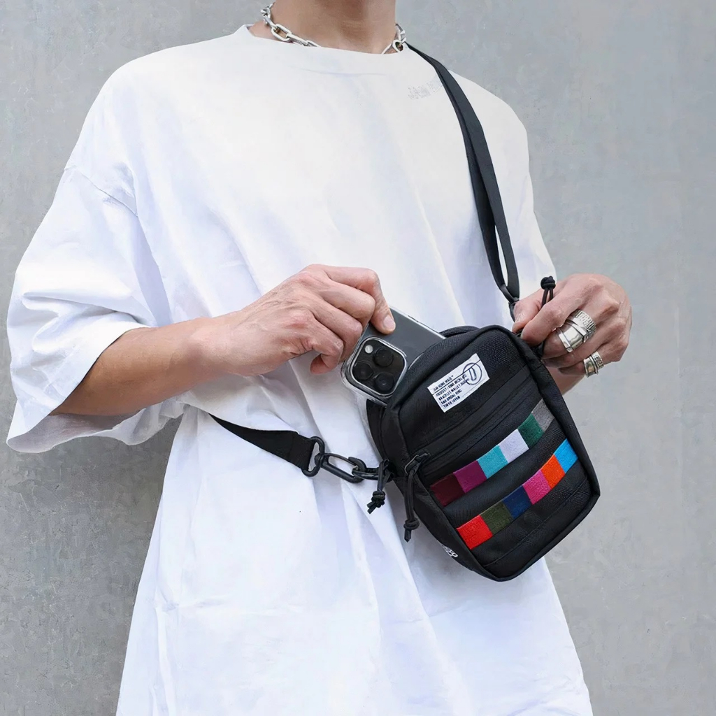 Túi Đeo Chéo Nam Nữ New Era Jame Home Made 1.7L Chuẩn Xuất Khẩu Full Tem Tag