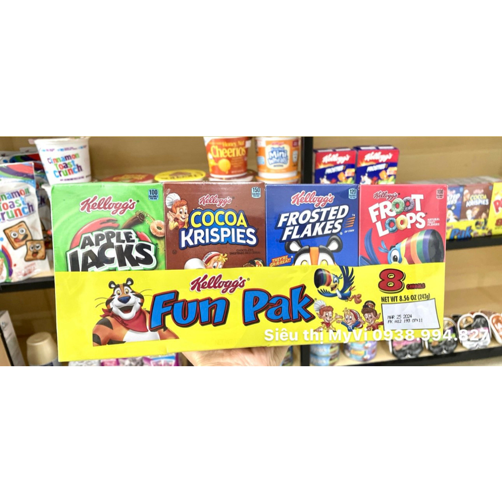 Ngũ cốc ăn sáng Kellogg's cho bé siêu bổ dưỡng