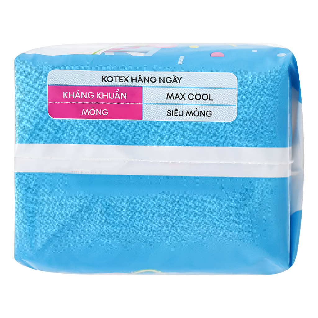 Băng vệ sinh Kotex hàng ngày 20 miếng, kháng khuẩn siêu mỏng nhẹ, hương thơm tự nhiên - Nepbeauty