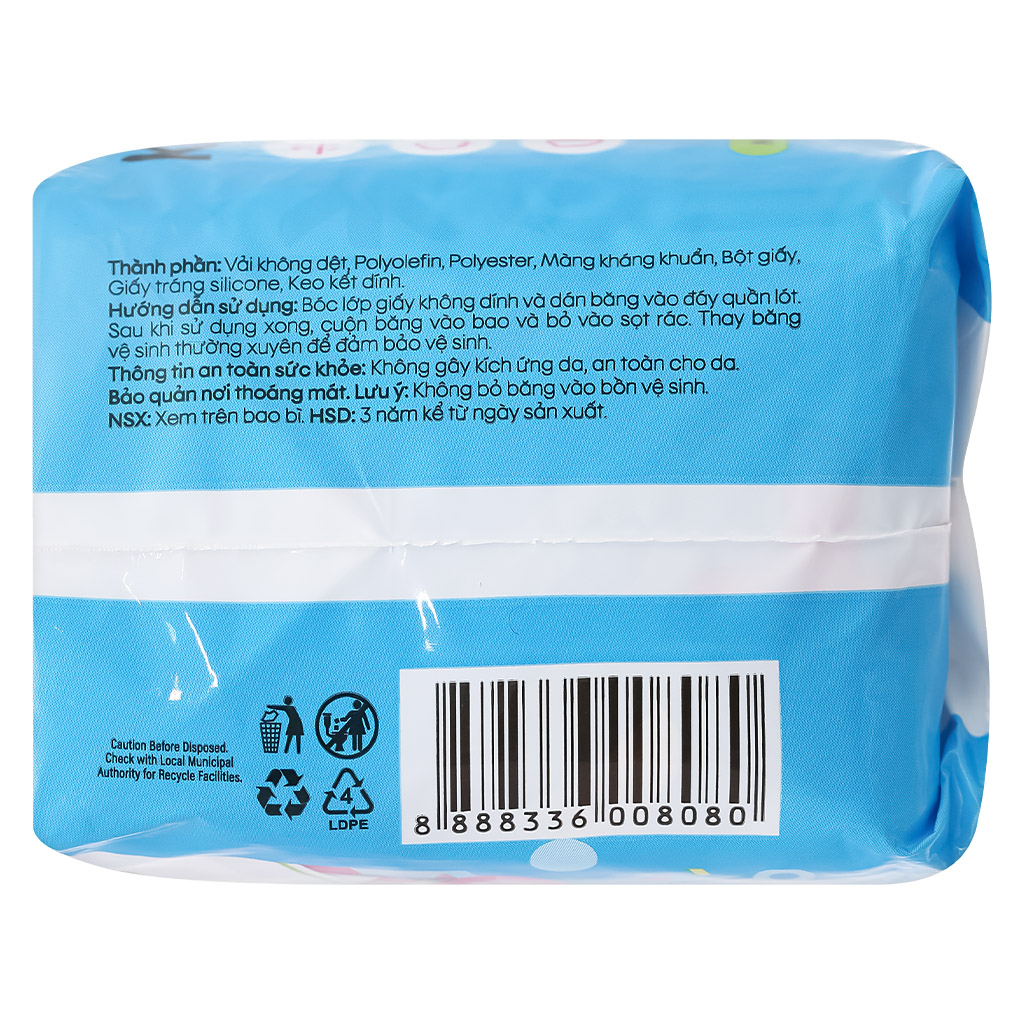 Băng vệ sinh Kotex hàng ngày 20 miếng, kháng khuẩn siêu mỏng nhẹ, hương thơm tự nhiên - Nepbeauty